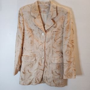 Tailleur Platinum Brocade Woman's Blazer
